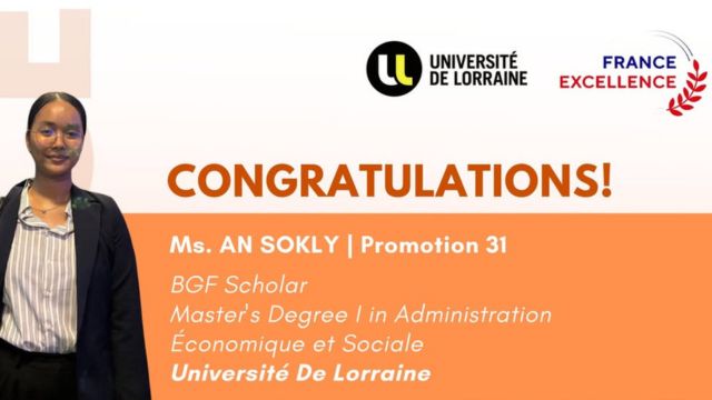 AN Sokly – Former student of Happy Chandara campus